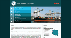 Desktop Screenshot of dan-shipping.com.pl